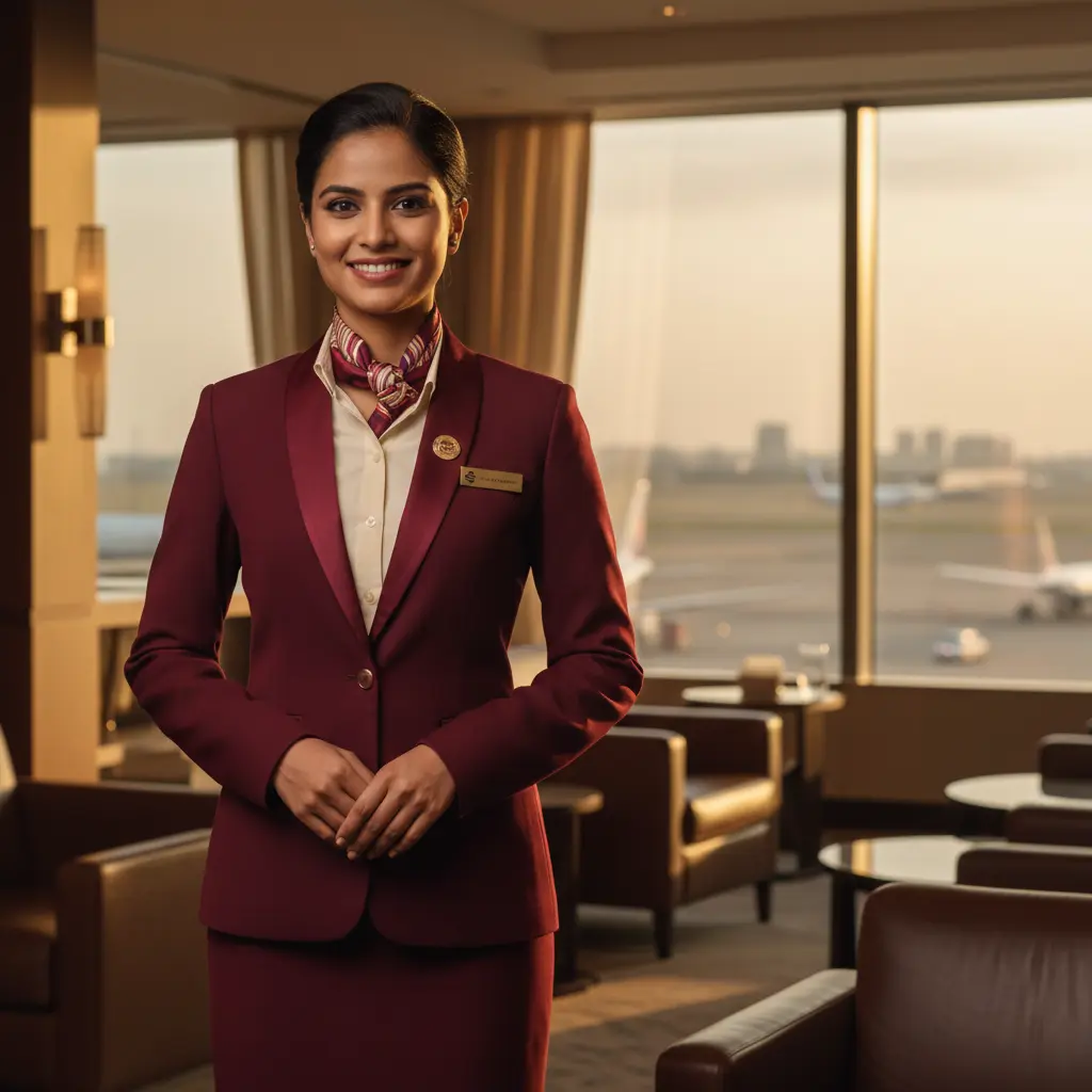 Airport Lounge & Hospitality Uniforms